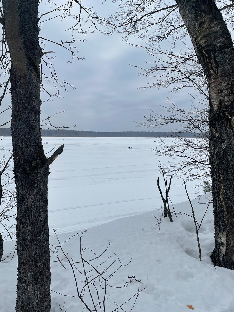 Вот такой меня встретил пейзаж🥶