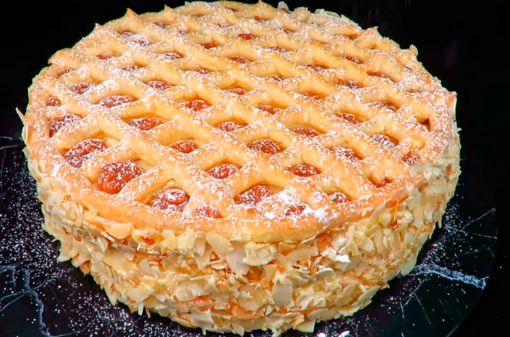 наполеон со слоеного теста. классический слоеный наполеон. тортик из слоеного готового теста. рецепт торта из готового теста. тарты из слоеного теста.