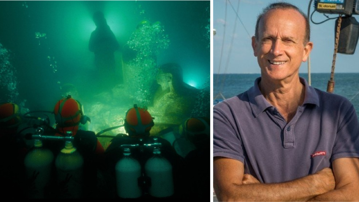 Затопленные кварталлы Александрии били обнаружены Франком Годдио (франц.) в 1992 году. Источник: https://dostop.ru/