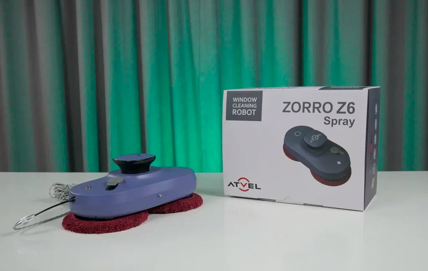 обзор робота Atvel Zorro Z6 Spray