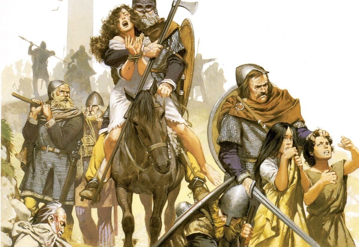 Варяги русы часто промышляли разбоем и нападением на славянские племена именно с целью захвата рабов. Фото из сети 