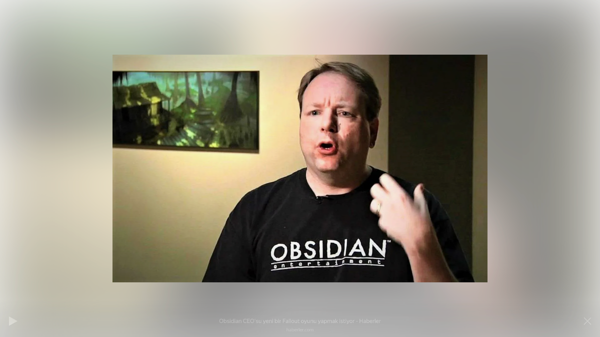 Основатель OBSIDIAN Фергюс Укхарт