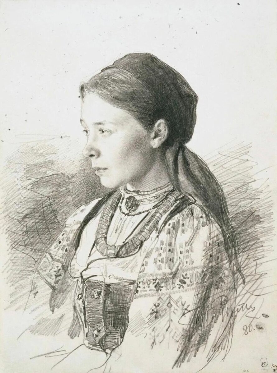    Илья Репин, «Портрет Марии Арцыбушевой», 1880 год Фото: Изображение предоставлено «Собака.ru» пресс-службой Русского музея