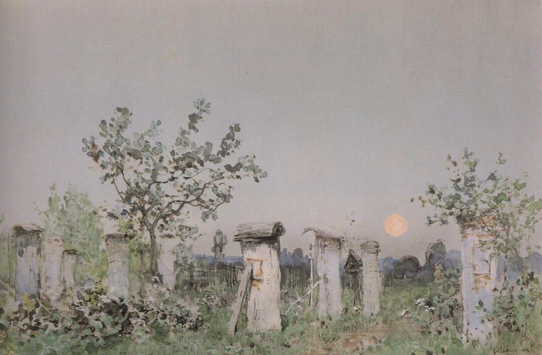    Исаак Левитан, «Пасека», 1887 год Фото: Изображение предоставлено «Собака.ru» пресс-службой Русского музея