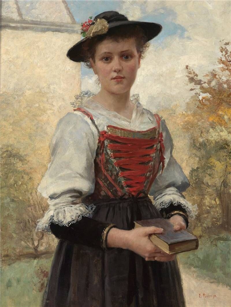 Художник Фридрих Антон Отто Прельсс. 