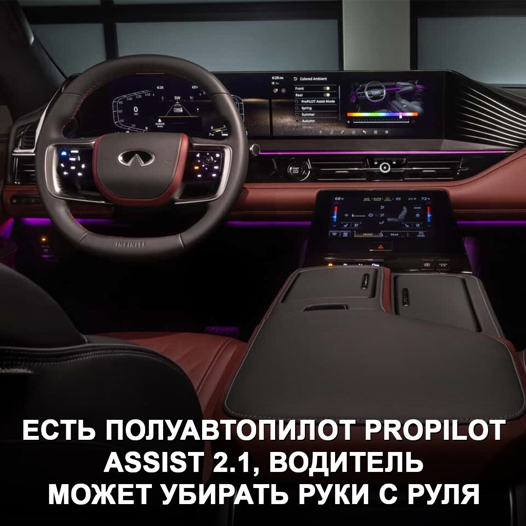 Представлено новое поколение внедорожника Infiniti QX80: рама сохранена, V8  ушёл в историю, но машина стала мощнее предшественника 😎 | Дром | Дзен