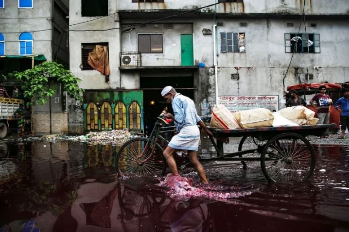 Bangladesh Battles With Pollution Along The Buriganga River via Getty Images
