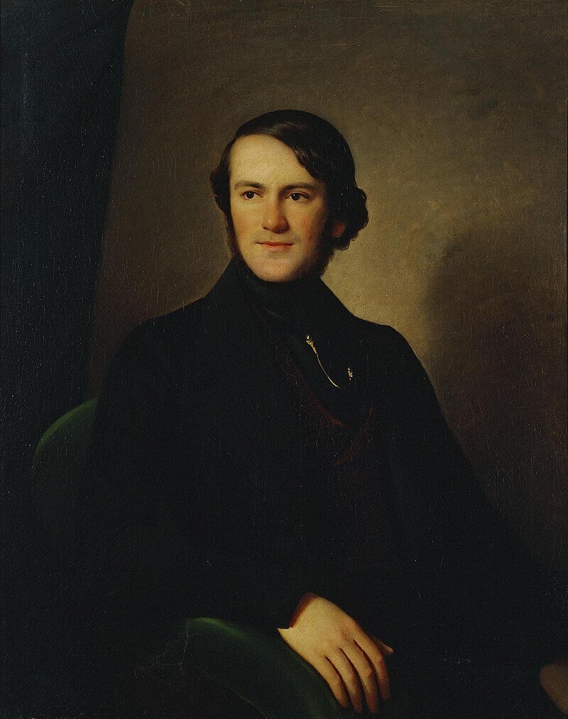 Портрет барона Александра Людвиговича Штиглица. Середина 1840-х гг. Художник Штейбен Карл Карлович