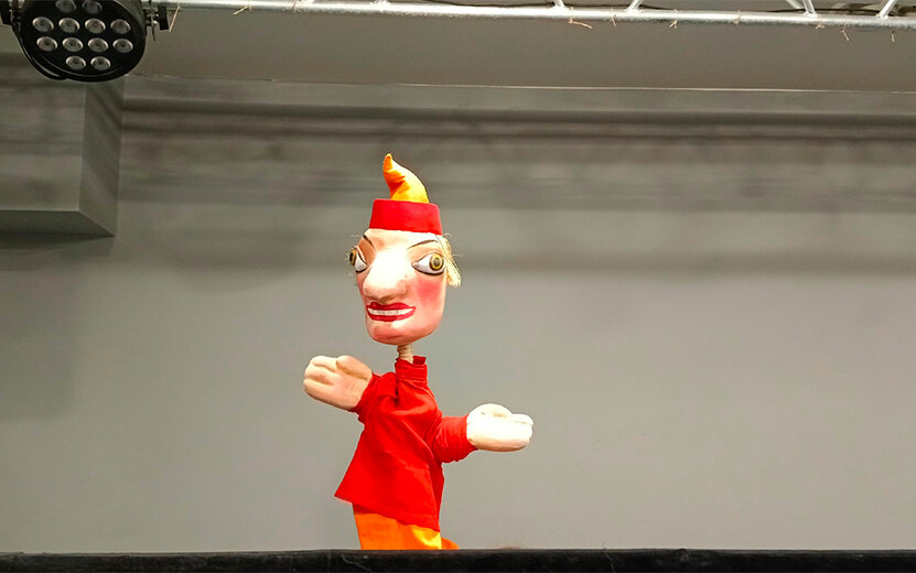  Кукла Петрушки. Он высмеивает хитрость, жадность, злость и глупость. Фото: Максим Александров