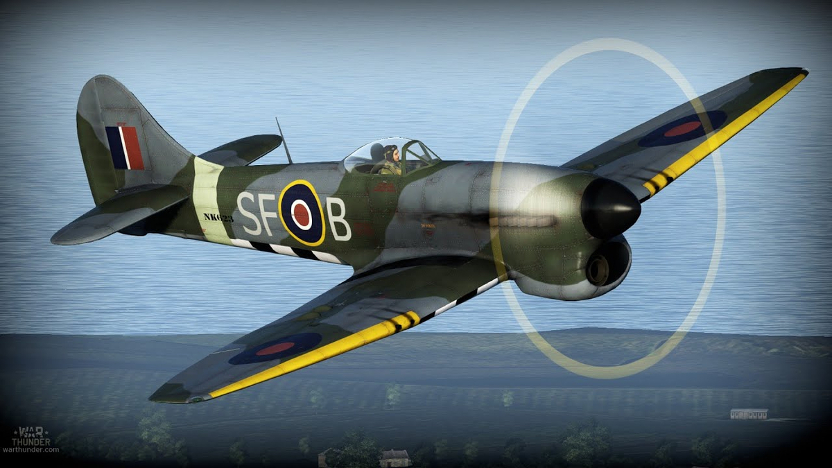 А вот - Tempest Mk.V. Найдите отличия... Ладно, мы тут все-таки про марк 2