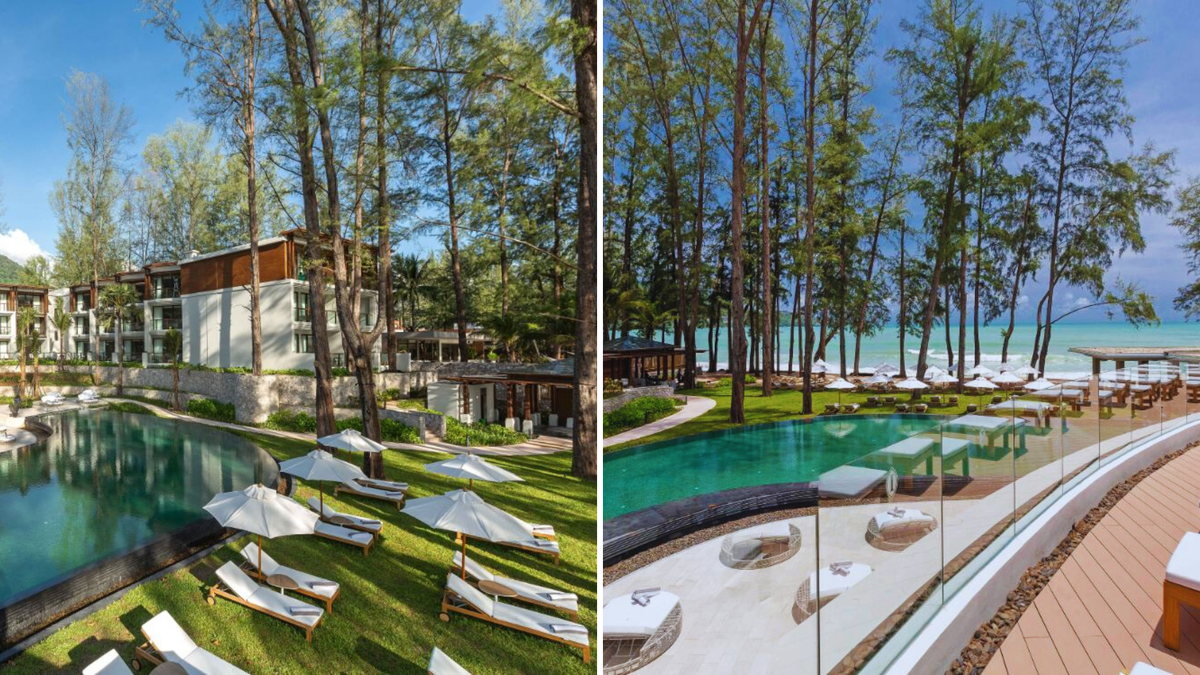 Территория отеля. Даже не совсем понимаешь, что это - Таиланд!