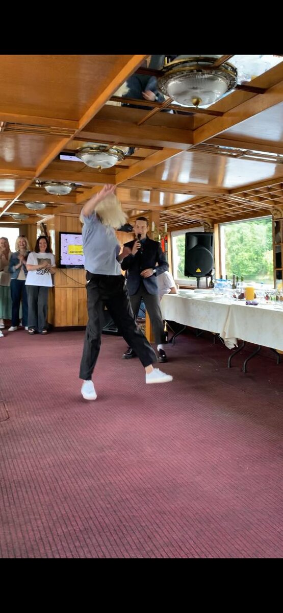 Автор на корпоративе 2023 г