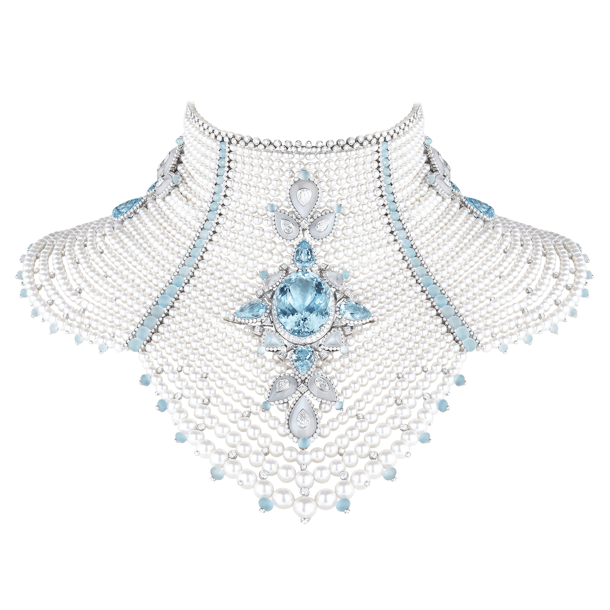 Колье "Байкал" (листайте галерею)