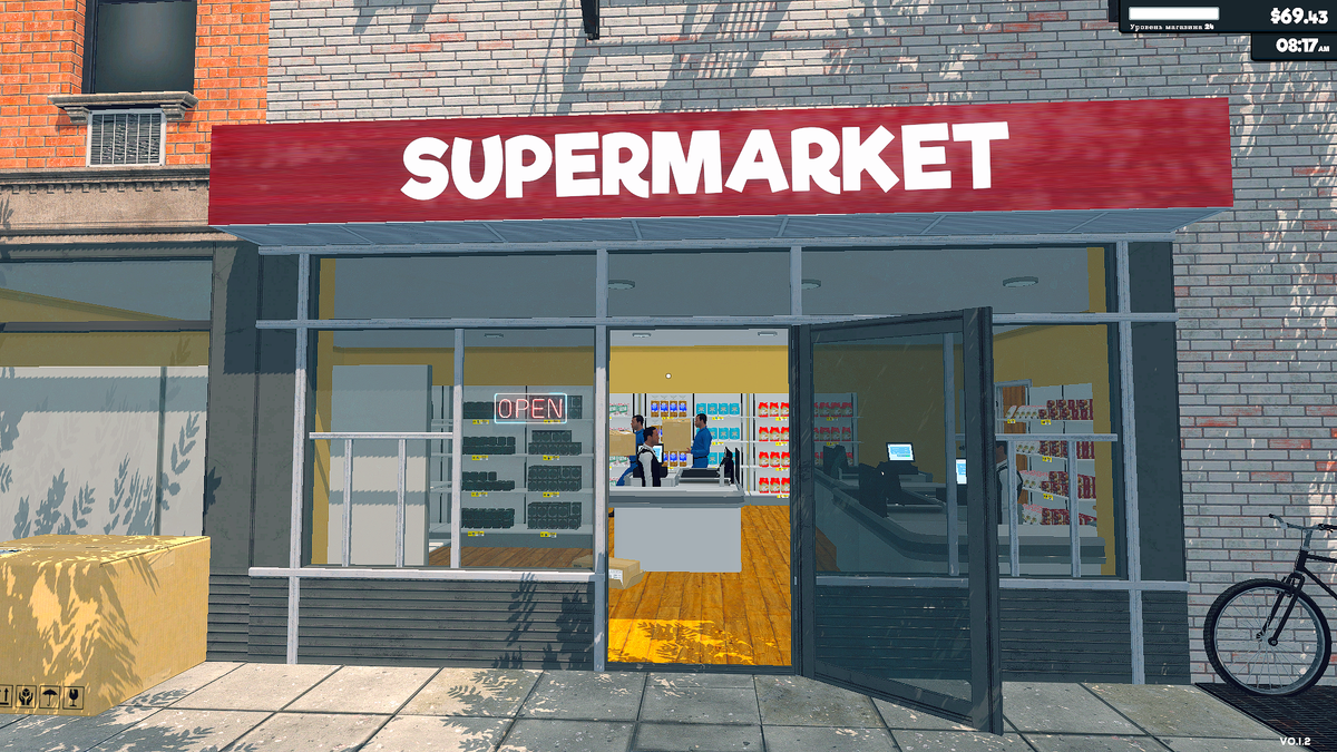 Свободная касса. Обзор Supermarket Simulator | SmotroID 2.0 | Дзен