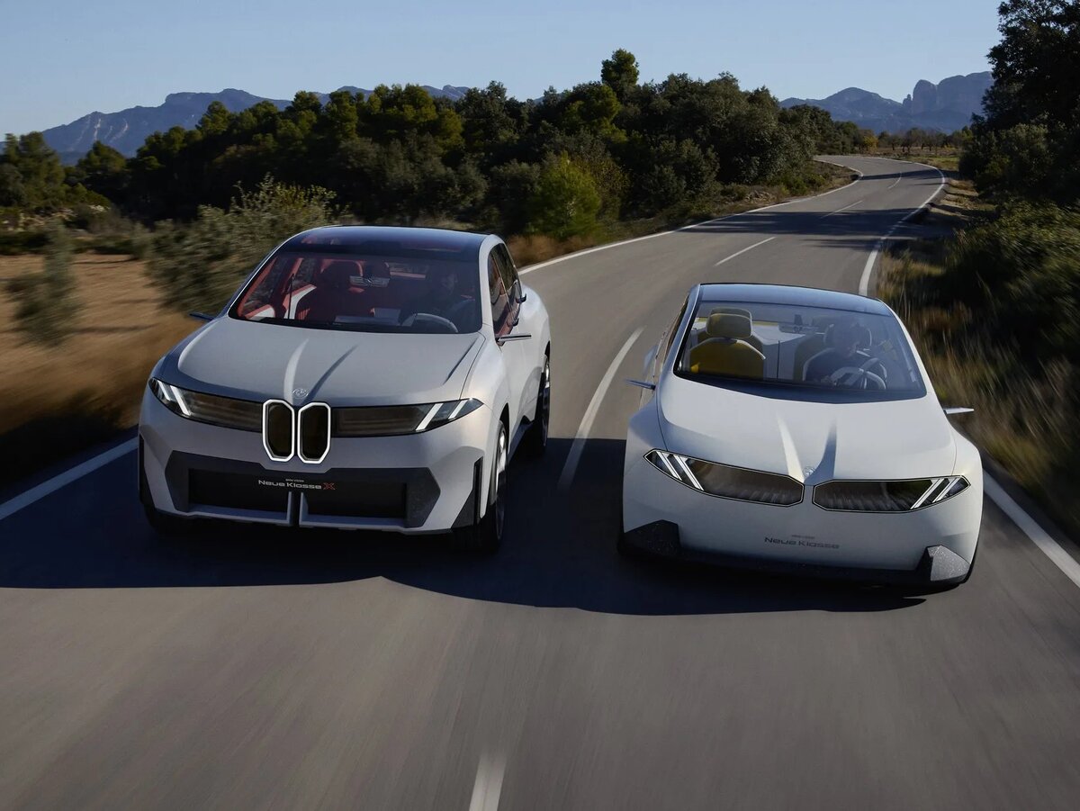    Vision Neue Klasse X (слева) и Vision Neue Klasse (справа)