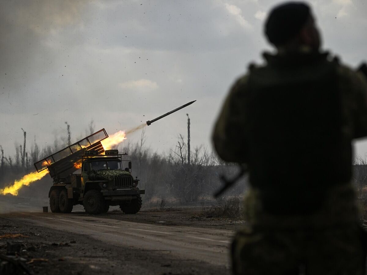    Боевая работа РСЗО "Град" © РИА Новости / Станислав Красильников