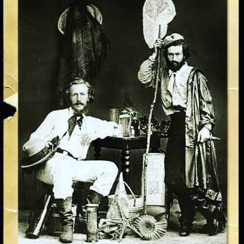 Николай Миклухо-Маклай и Эрнст Геккель