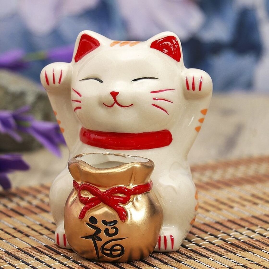 кот счастья