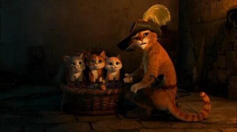 Милая короткометражка 🥰 про нашего кота в сапогах и про маленьких котят, 😁 советую посмотреть, не пожалеете 😏