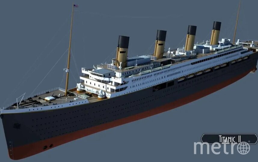    Модель нового "Титаника".Предоставлено компанией Blue Star Line