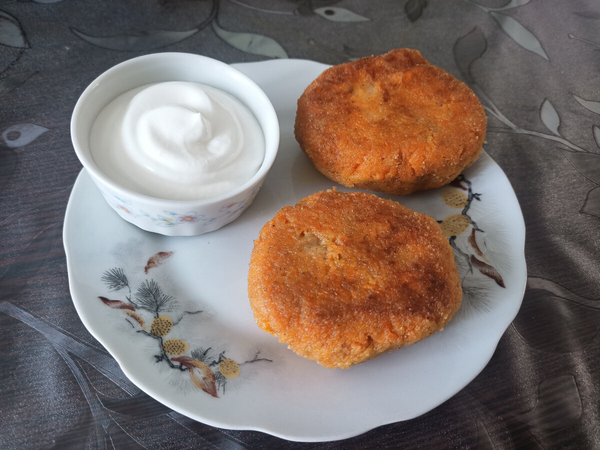 морковные котлетки