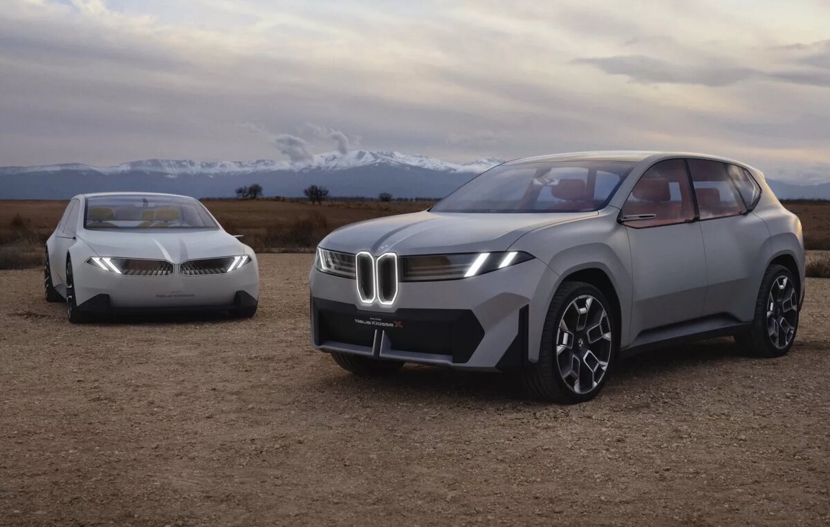 Новый по названию и философии дизайна, BMW Vision Neue Klasse X заменит iX3 в следующем году.-4