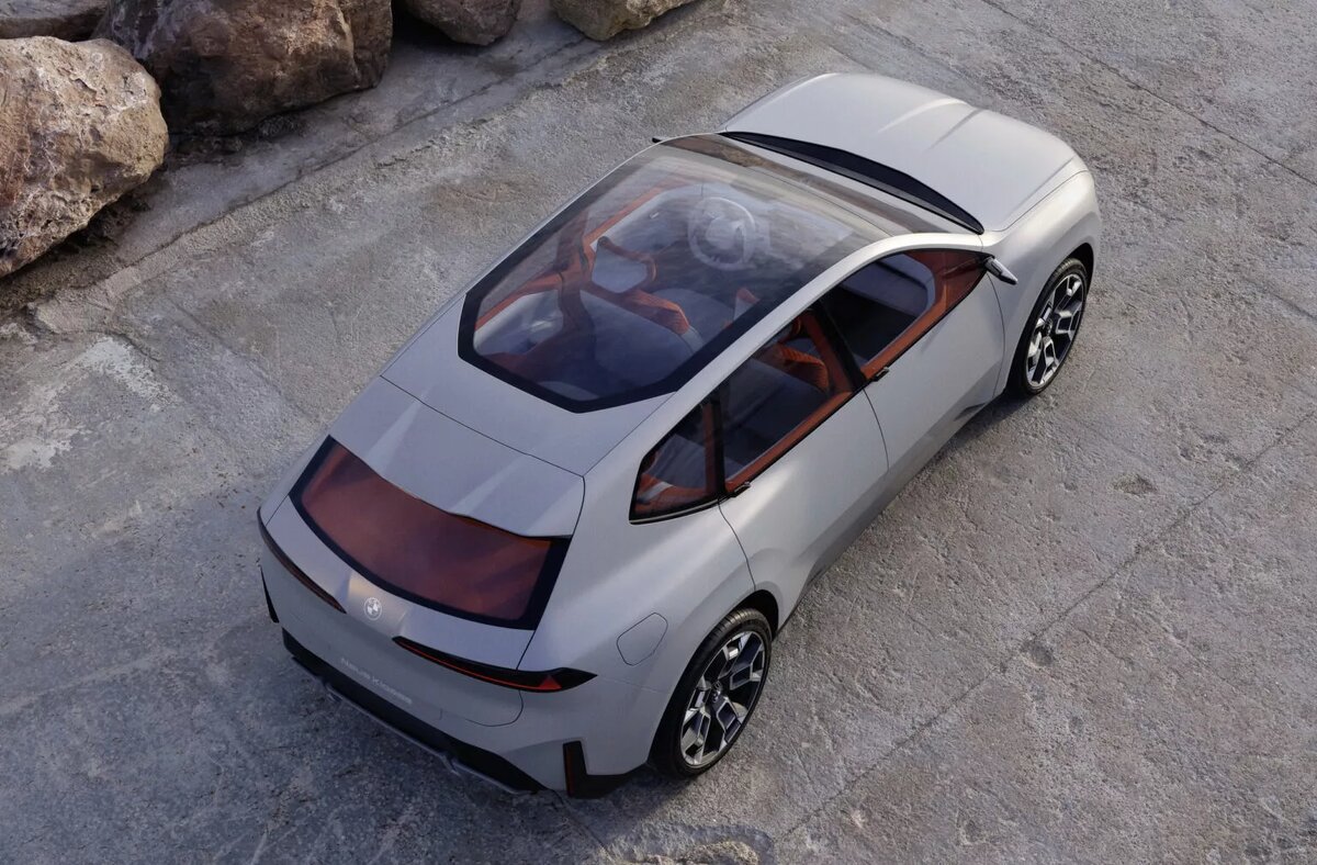 Новый по названию и философии дизайна, BMW Vision Neue Klasse X заменит iX3 в следующем году.-15
