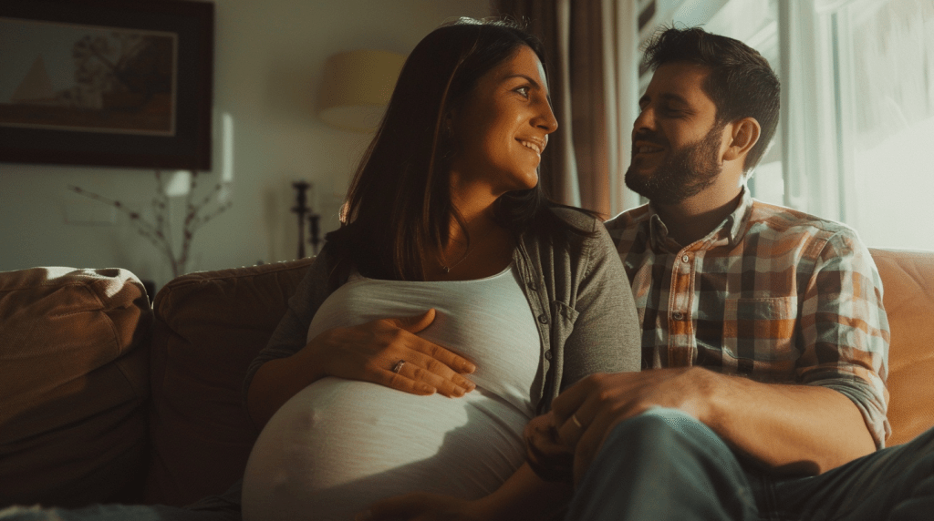 Беременная жена проследила за мужем и ахнула от увиденного. Позже она ...