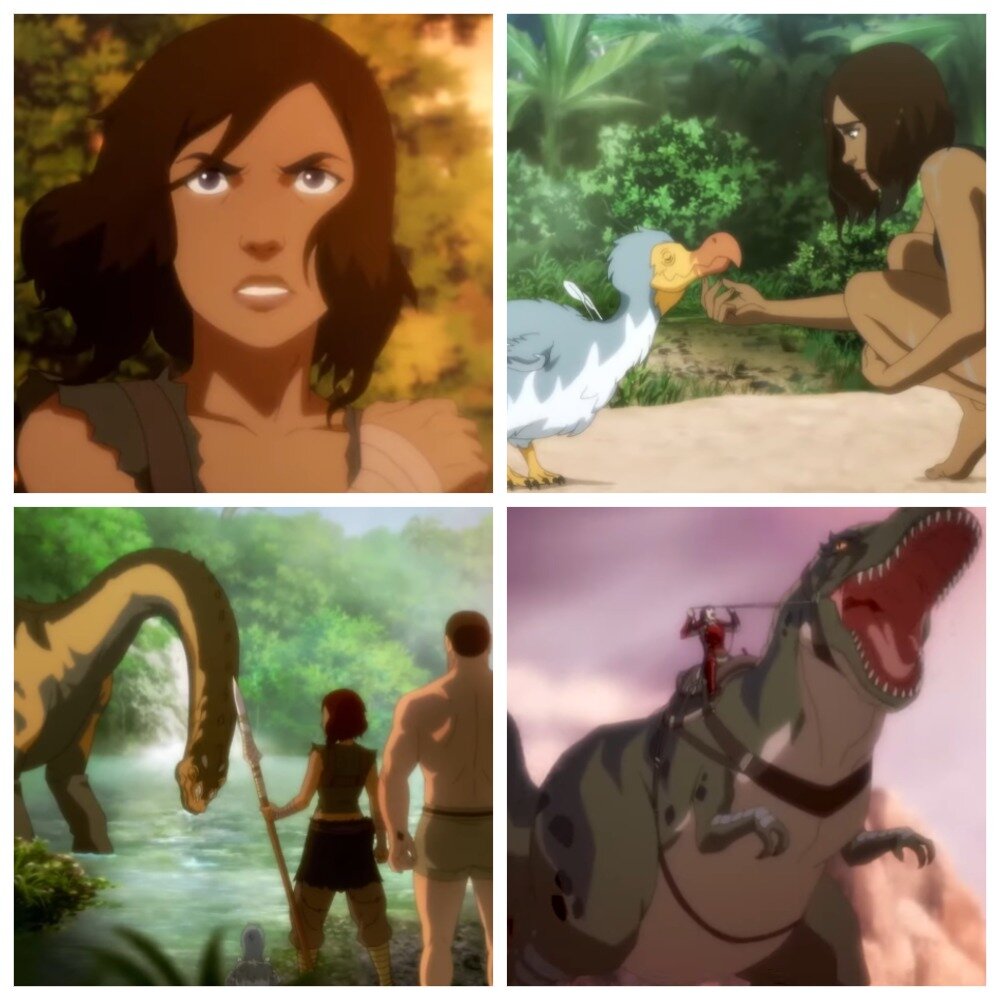 На фото обработанные мной скрины из Мультсериала "Ковчег" / "Ark: The Animated Series", 2024г., боевик, научное фентези, 1 сезон, 13 серий, режиссёр Джей Олива, компании Lex + Otis Studio, Wildcard, платформа Paramount+. Скриншот демонстрирует облик главной героини Елены Уокер и общую цветопередачу и рисовку мультфильма. Подробнее об этом рассказано в статье. Все материалы принадлежат правообладателям и размещены исключительно в информационных целях.