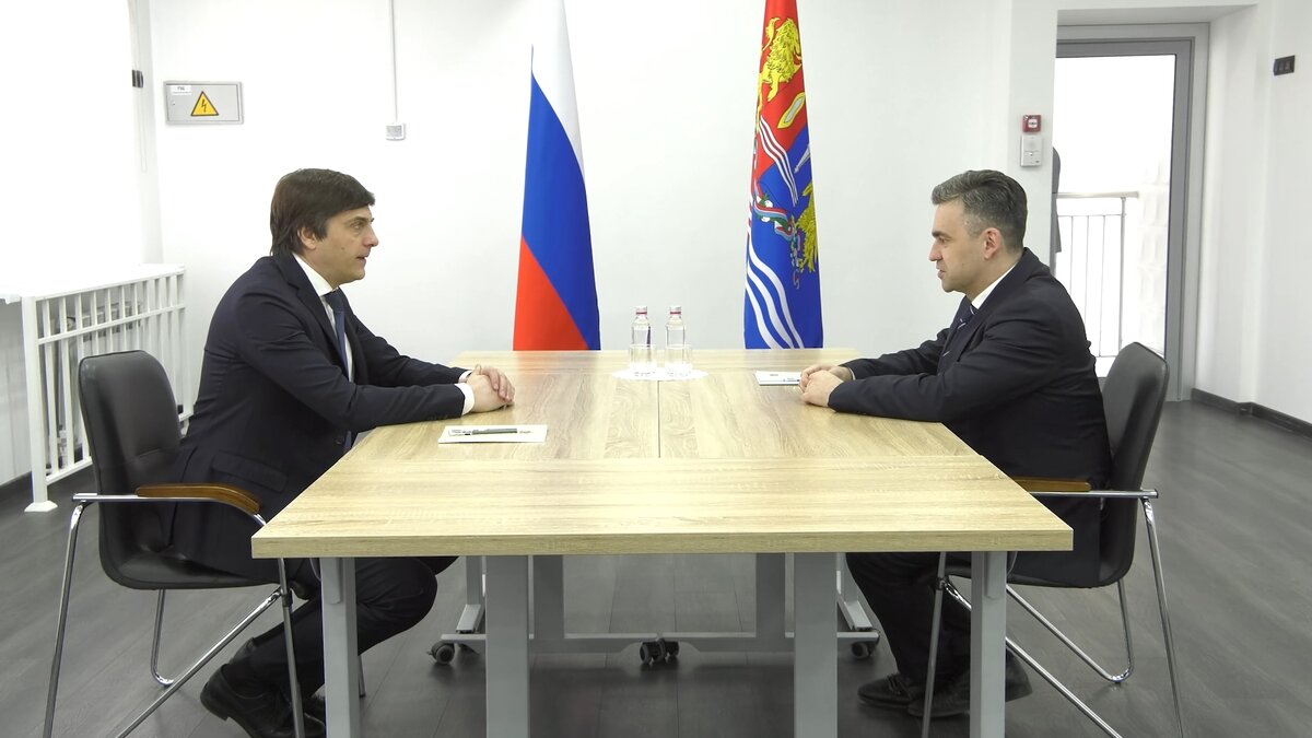    Глава региона встретился с Министром просвещения РФ