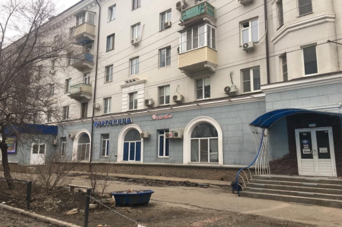    В Астрахани остановили ремонт гостиницы из-за перепланировки