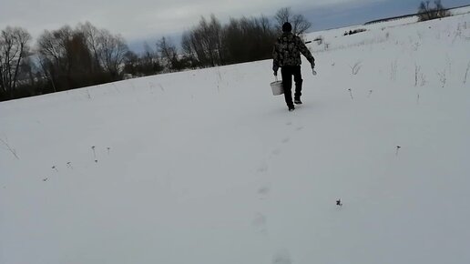 Запускаем в марте малька карася в водоём. Осенняя и зимняя рыбалка.