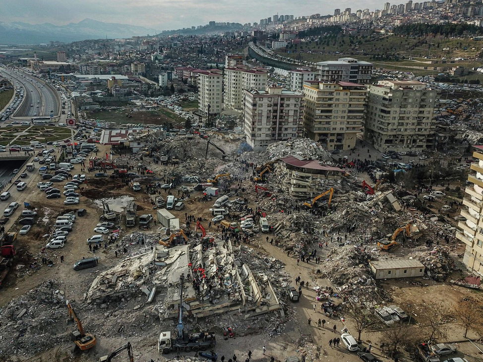 Землетрясение в Турции 2023 год 