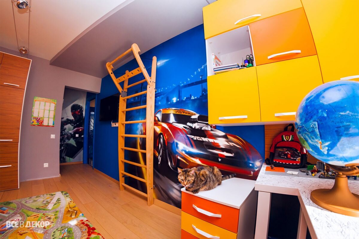 Роспись стен в детской, наш кейс