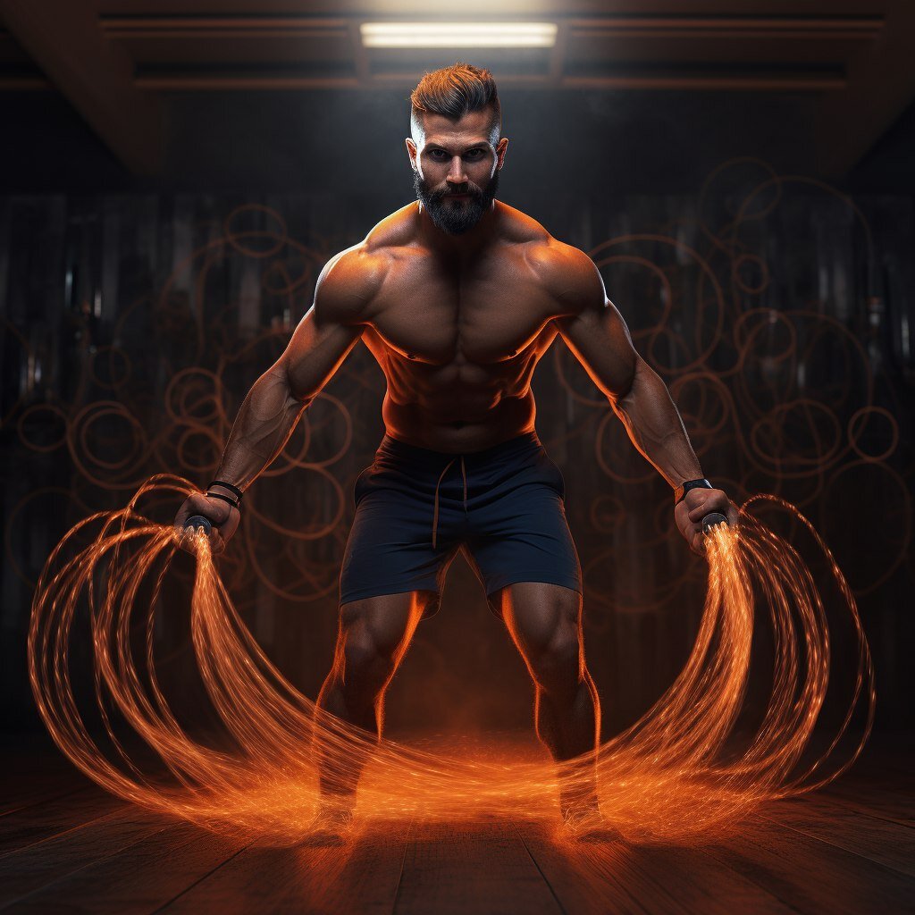 Прыжки на скакалке - очень эффективное упражнение.