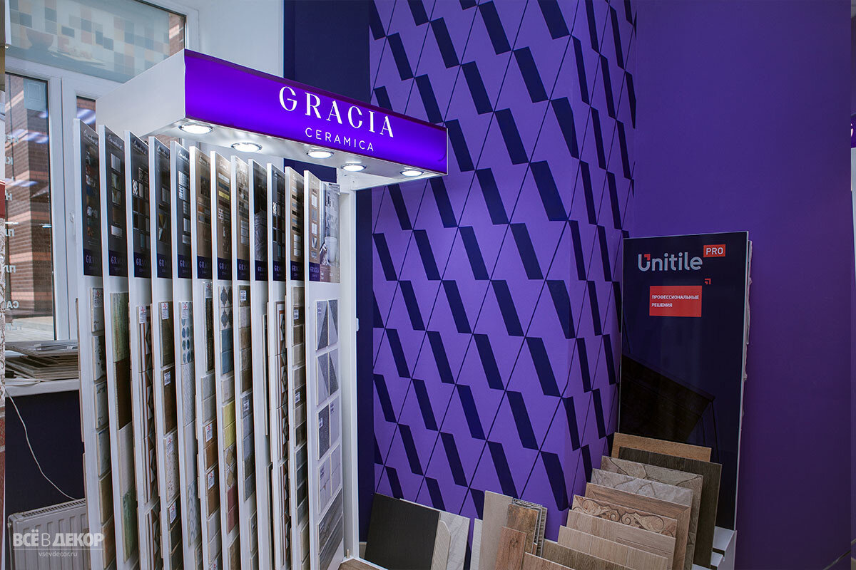 Орнамент в дизайне магазина как основной элемент