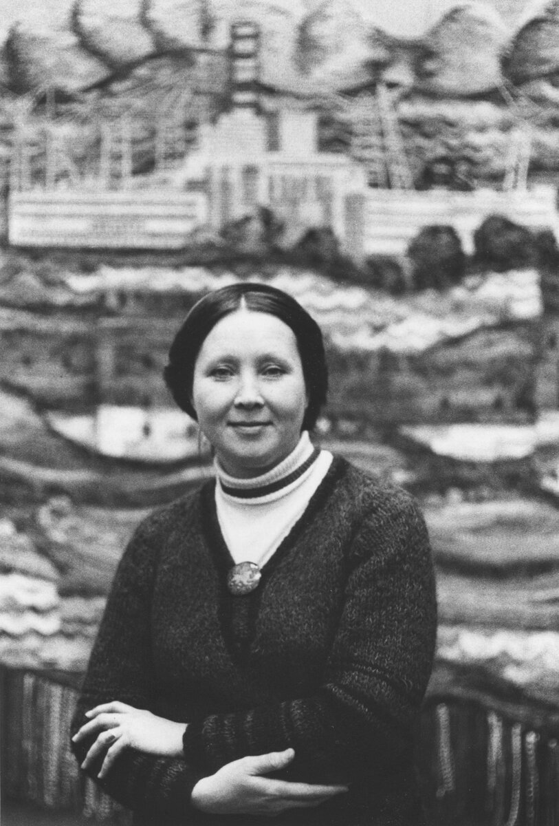 Нелли Георгиевна Мамеева. Смоленск 1980г.