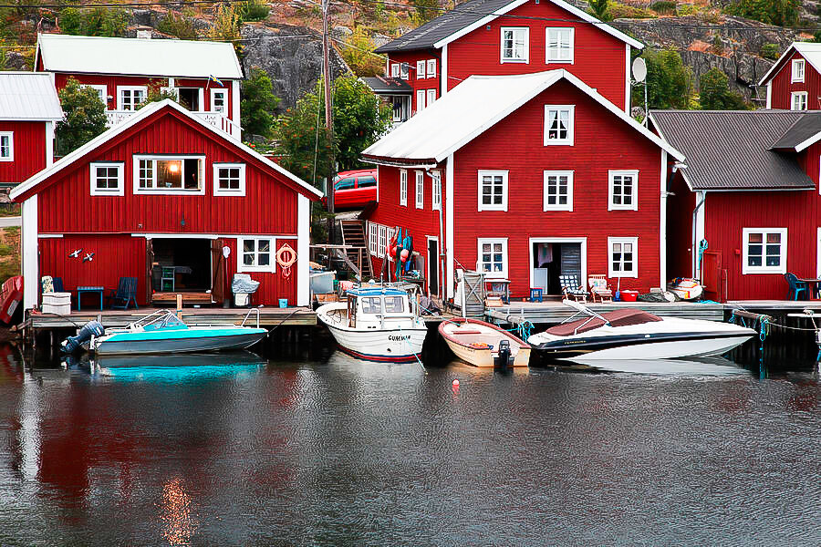 Скандинавские деревни 