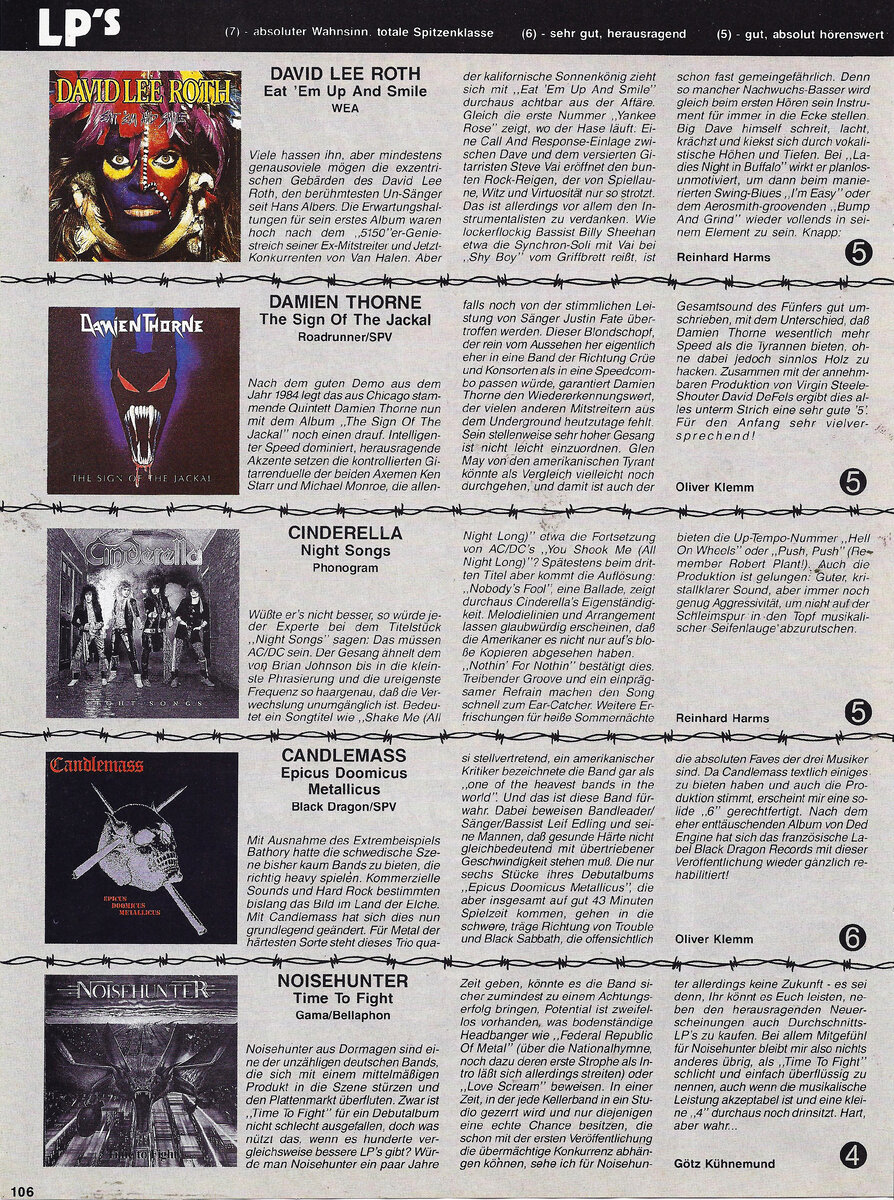 Страница журнала Metal Hammer
