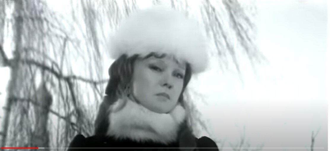 Людмила Гурченко в роли Глаши Рыбаковой