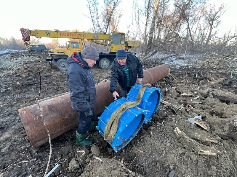 В посёлке ОЗТП Орска ликвидировали коммунальную аварию | Оренбург Медиа ...