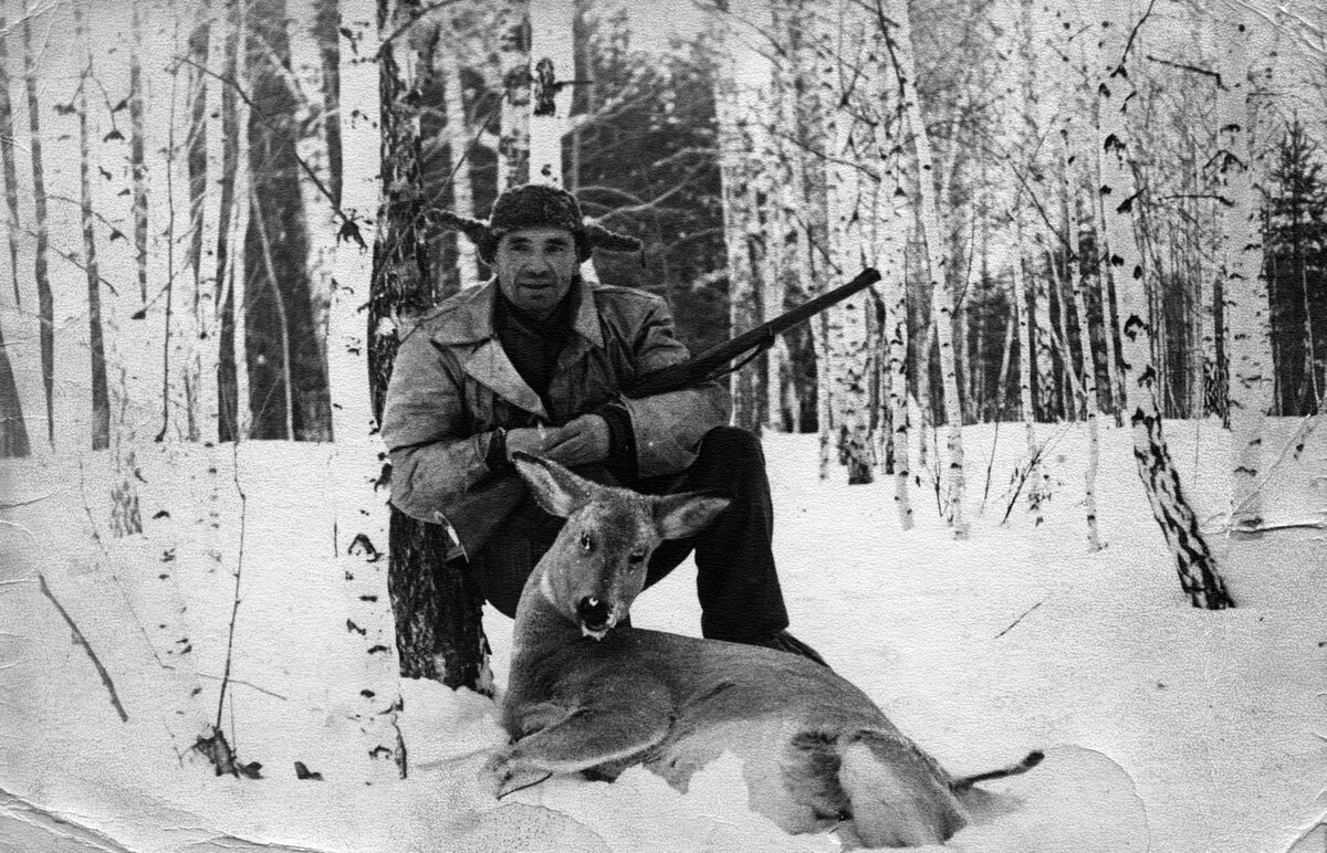 Отец на охоте в Сысерти