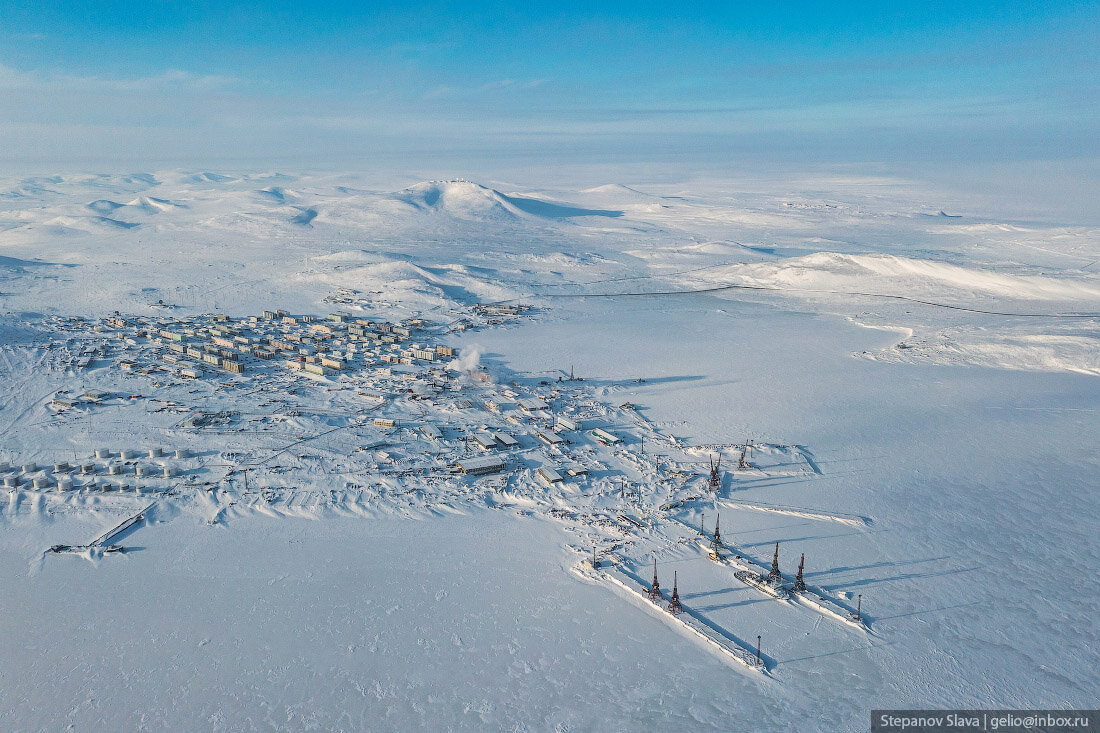 Заполярный посёлок Тикси — опорный пункт российской Арктики, самый северный морской порт страны, через который проходит Севморпуть.-2