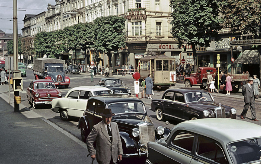 Берлин в 1955 г. Изображение из открытых источников