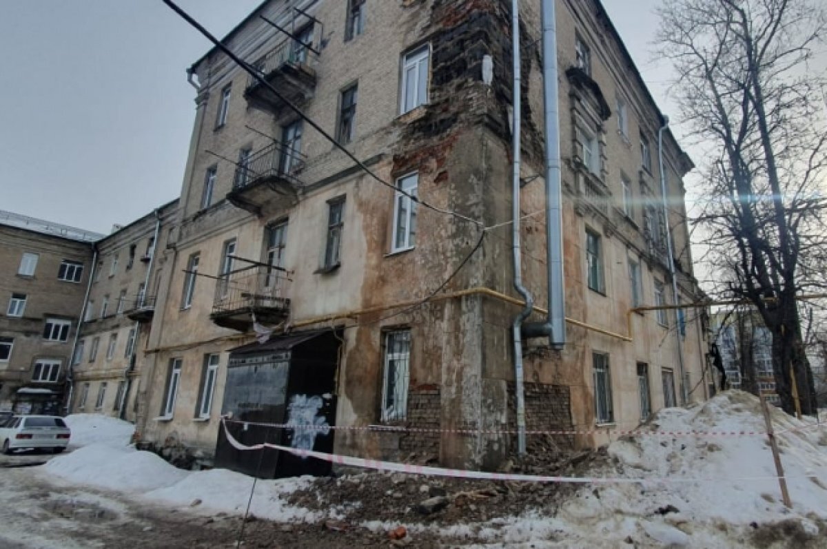    Рязанская прокуратура: дом в Приокском разрушается по вине жителей