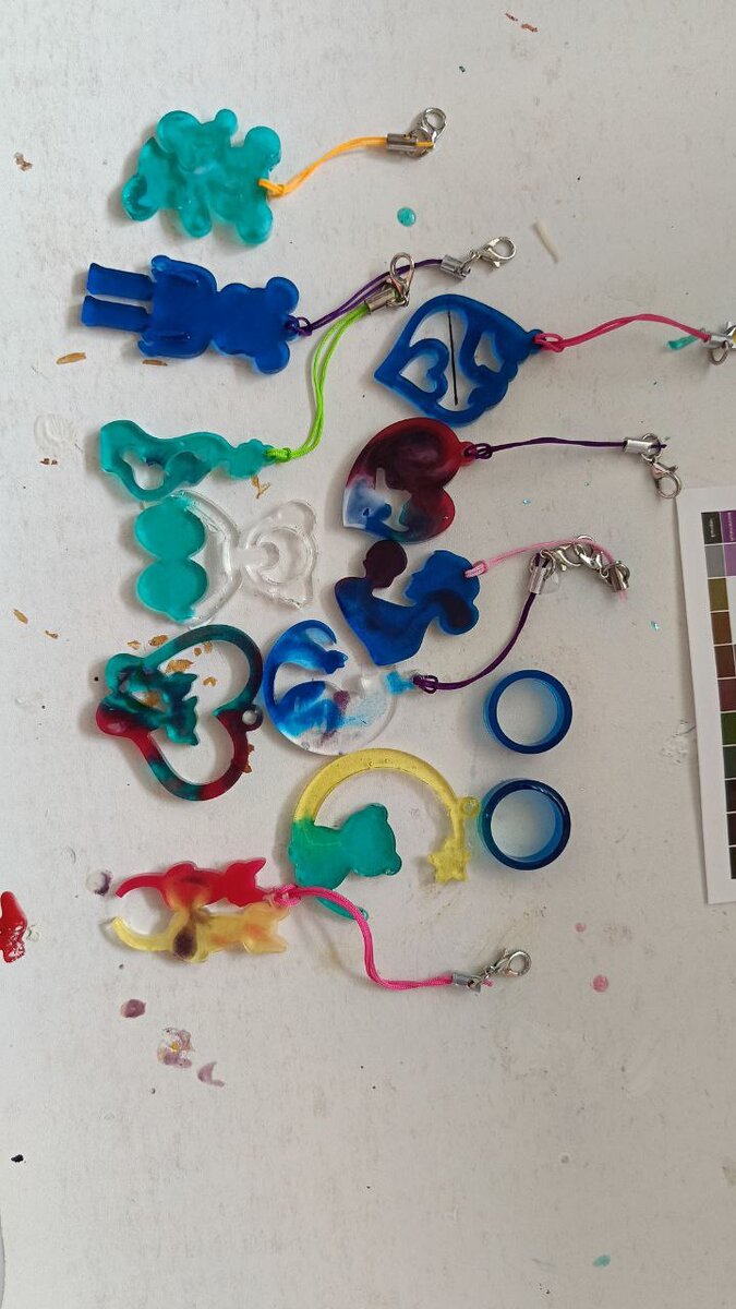 Брелки ручной работы сделанные ребёнком в 7 лет