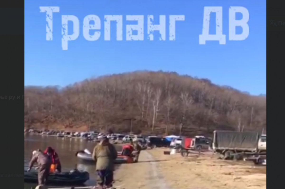    Рыбаки заполонили залив в Приморье в погоне за минтаем