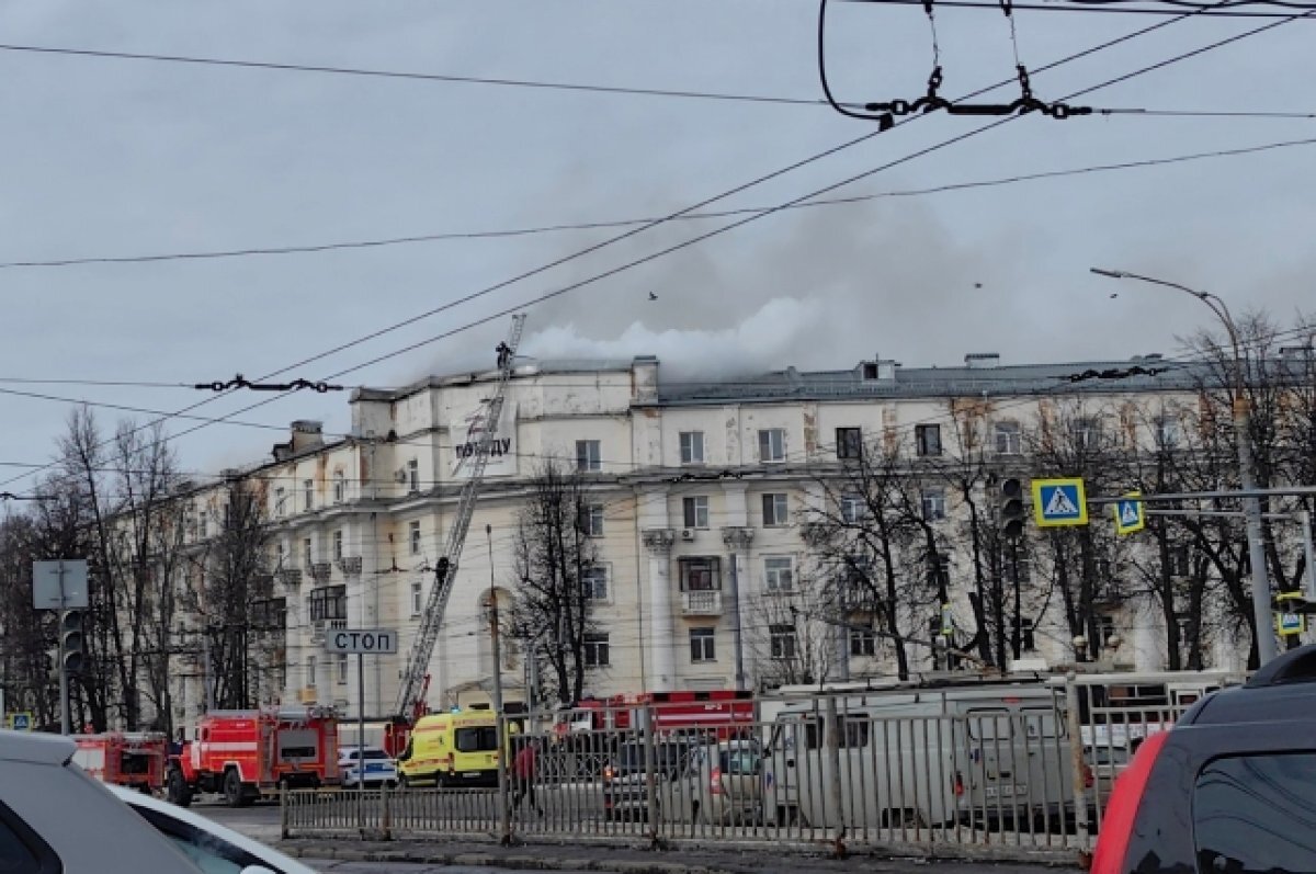    В Ярославле погорельцам разрешили вернуться в дом-сталинку