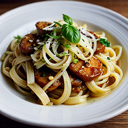 Макароны с дайконом