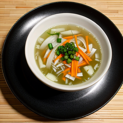 Суп с дайконом